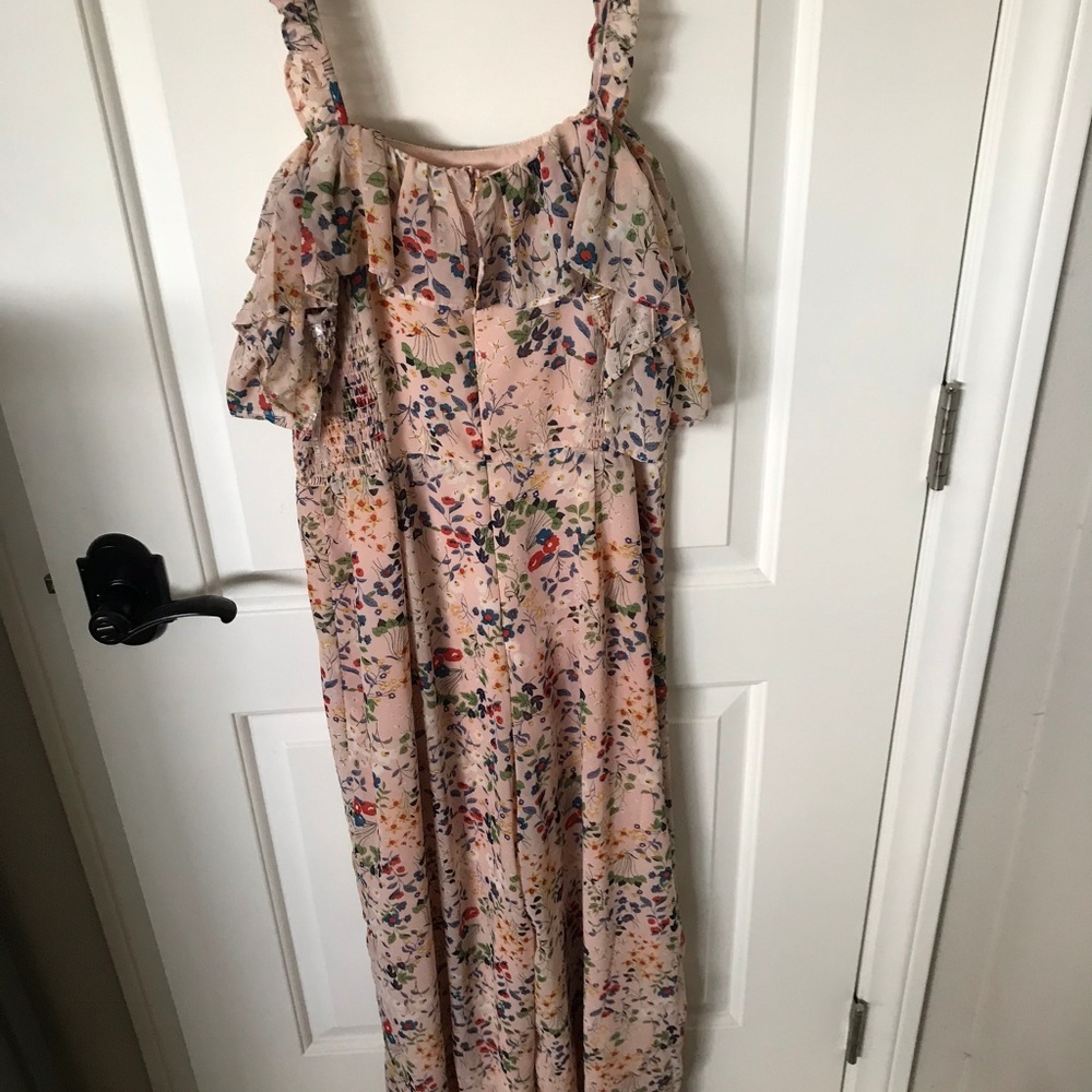 Glamorous Jumpsuit With Ruffle Layer In Floral - Picture 3 of 7